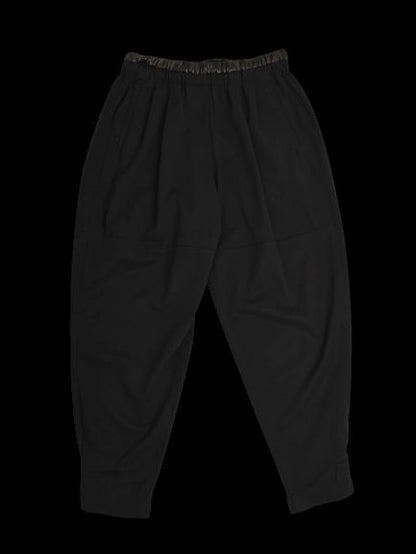 Excellent Prada Black Wool Pants with Adjustable Ankle Straps