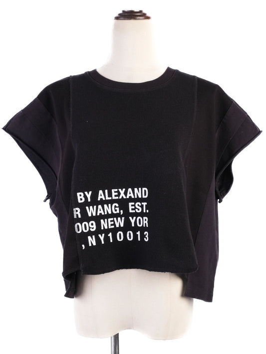 Excellent Alexander Wang Black Nylon Top Size S Women's Casual