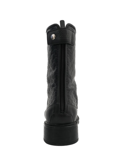 Gucci Women's Black Leather Boots Size 35.5 - Perfect Condition