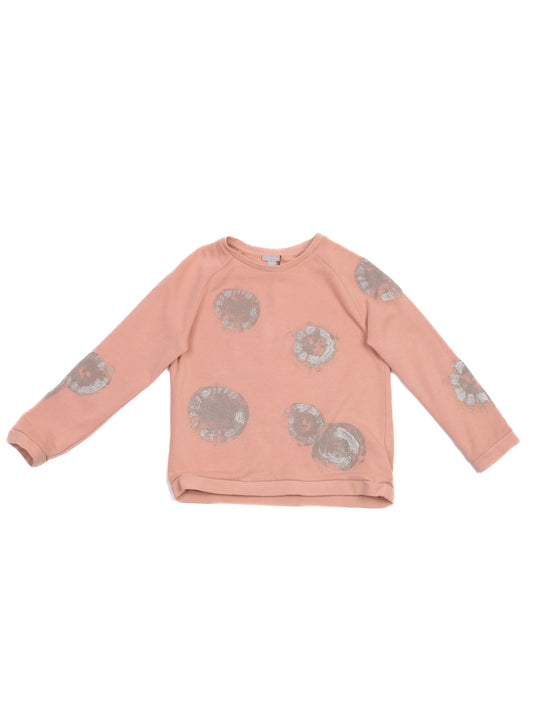 Excellent COS Pink Cotton Long Sleeve Shirt Size 8 for Kids
