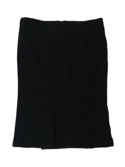 Tom Ford Women's Black Wool Skirt Size L Excellent Condition