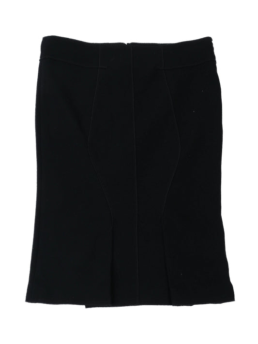 Tom Ford Women's Black Wool Skirt Size L Excellent Condition
