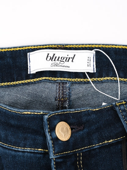 Excellent Blumarine WomenÕs Dark Blue Denim Jeans Size M