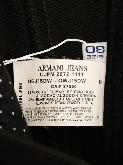Excellent Condition Black Armani Jeans Size L Women's Elastane
