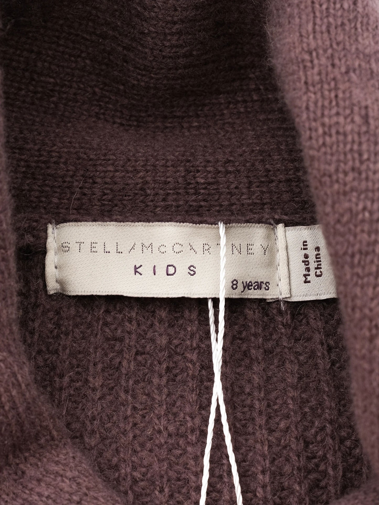 excellent stella mccartney kids gray wool sweater size 8