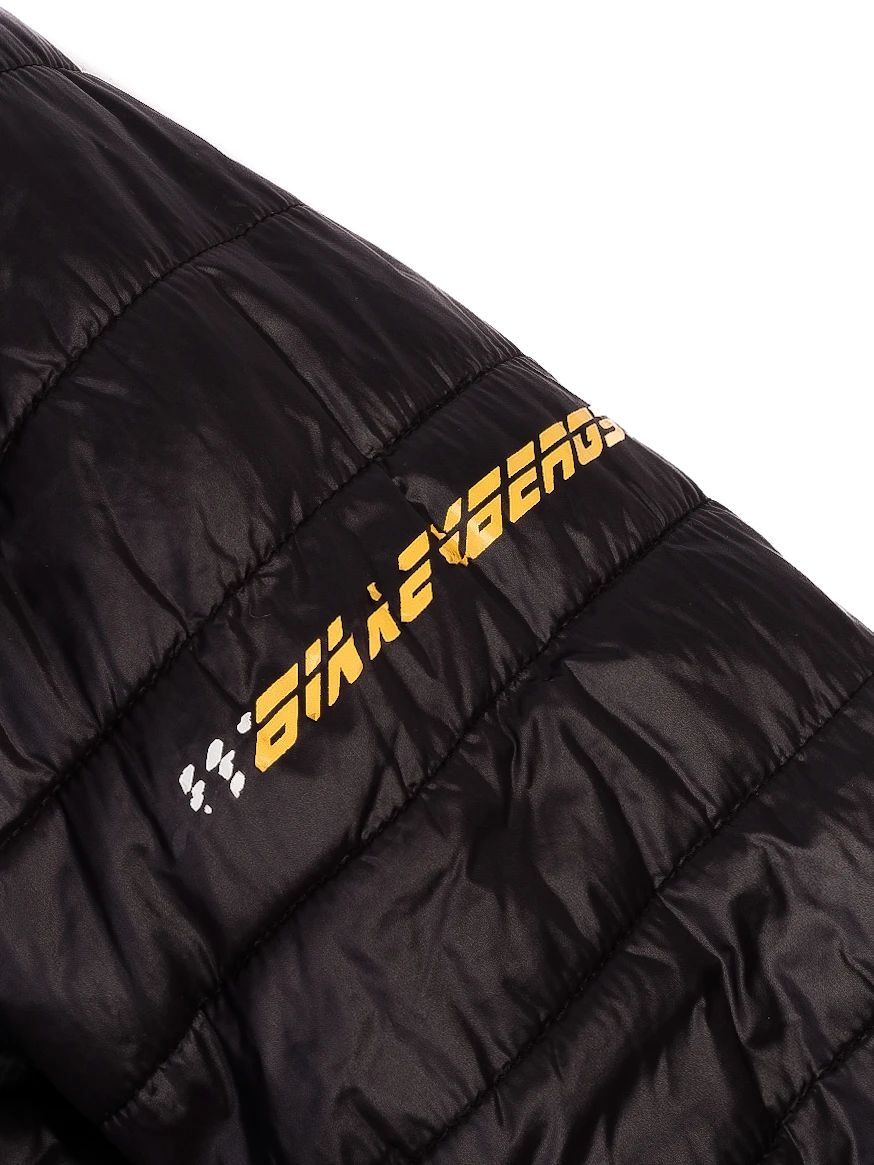 excellent bikkembergs black puffer jacket size 15 for kids