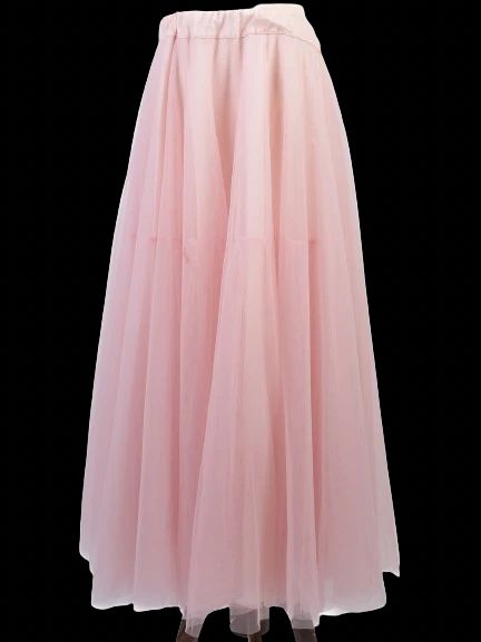 excellent p.a.r.o.s.h. pink tulle skirt size s | layered design