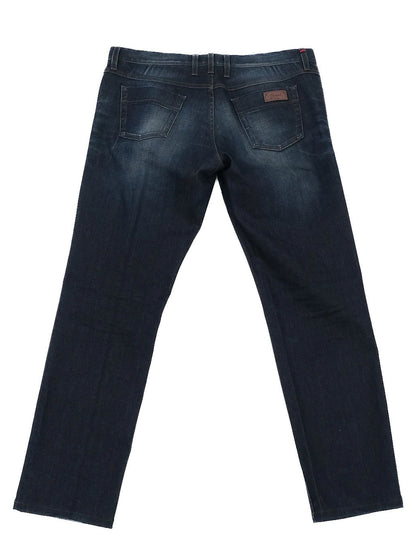 Excellent Gucci Blue Cotton Jeans Size XXL for Men