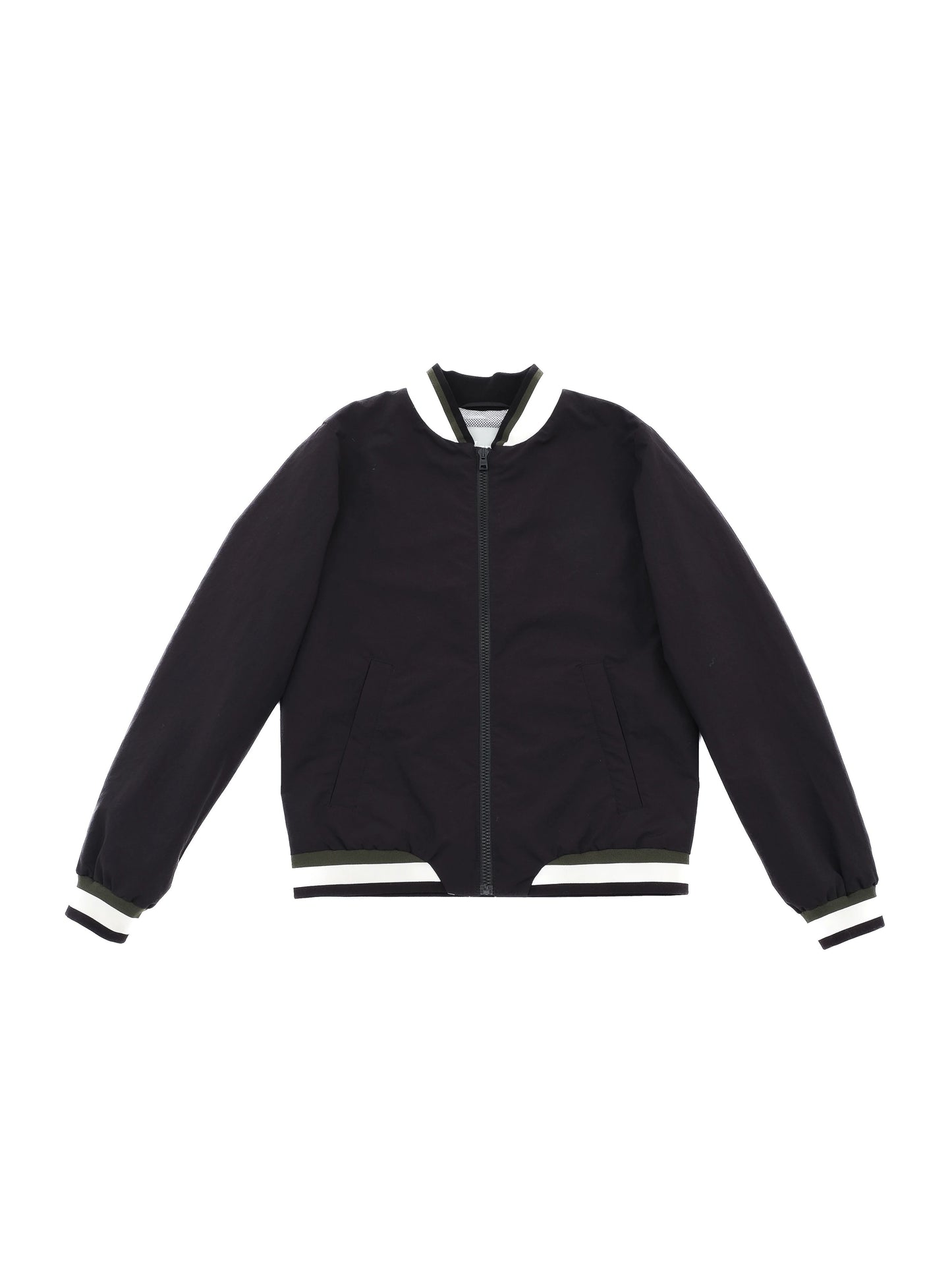 excellent herno kids' black bomber jacket size 12
