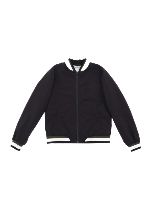 Excellent Herno Kids' Black Bomber Jacket Size 12