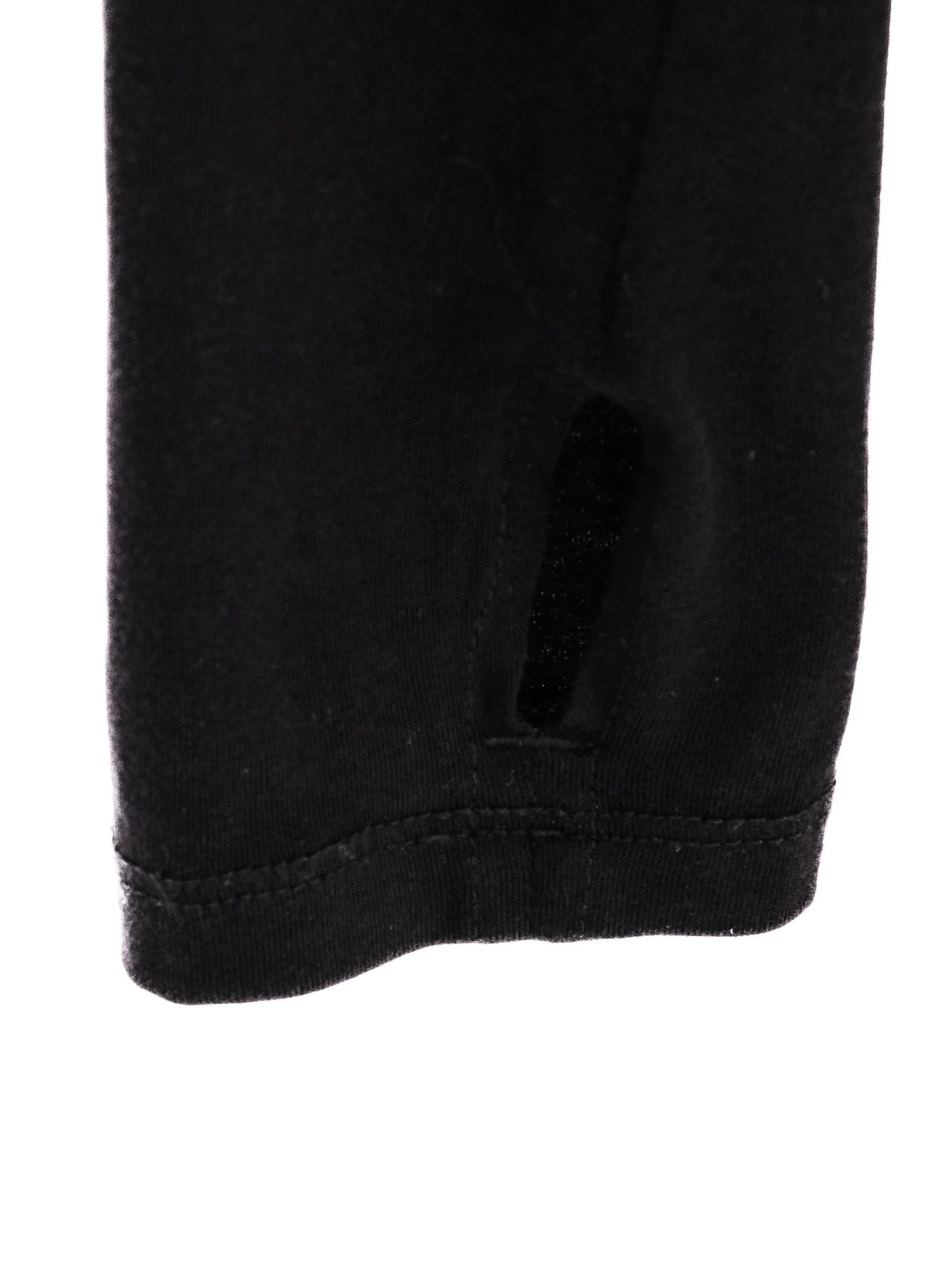 excellent cos black long sleeve shirt size xs elastane women