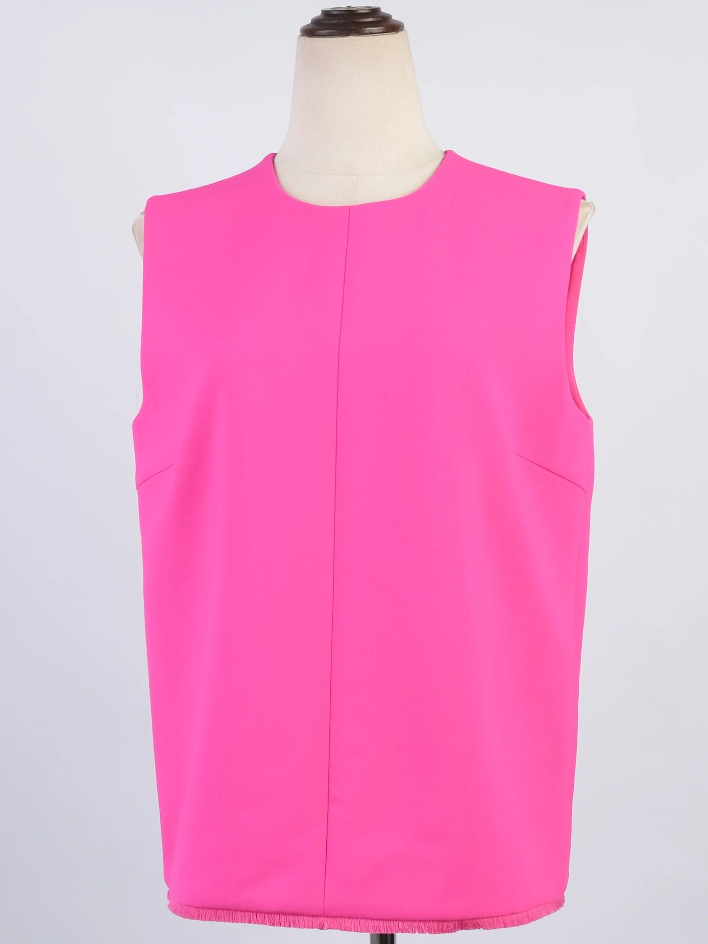 excellent victoria beckham pink sleeveless top size n/a