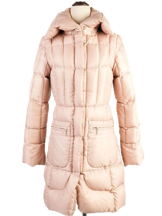 Trussardi Women's White Nylon Puffer Coat XS Excellent Condition