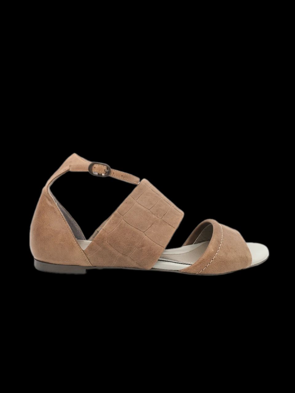 excellent alexander mcqueen orange leather sandals size 36