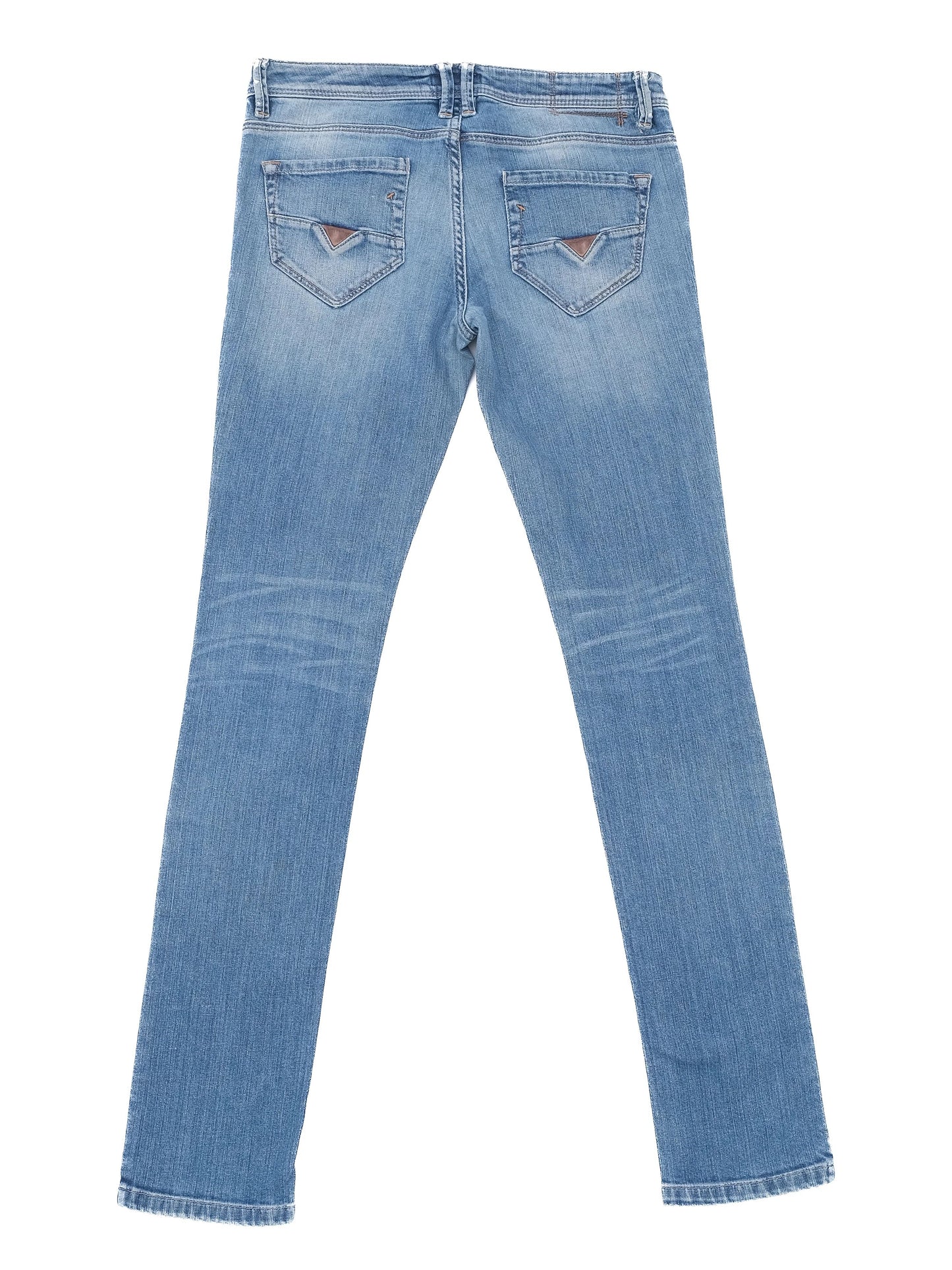 massimo dutti women's blue cotton jeans size m excellent