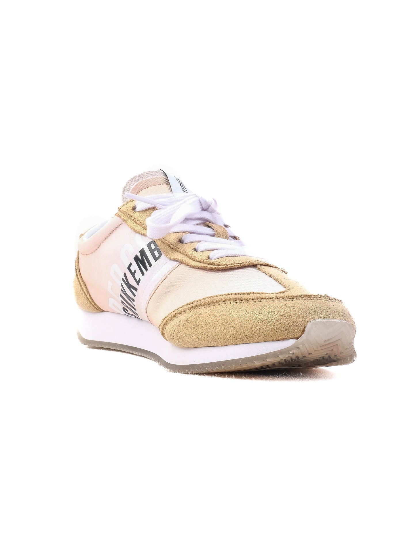 bikkembergs womenõs sneakers yellow textile perfect condition