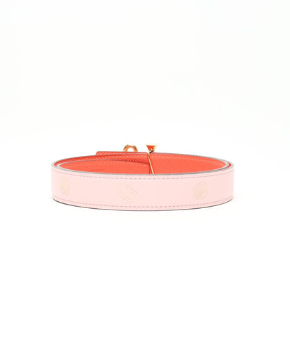 Herm�s Sur Mer Reversible Leather And Cor Baroque Belt Buckle