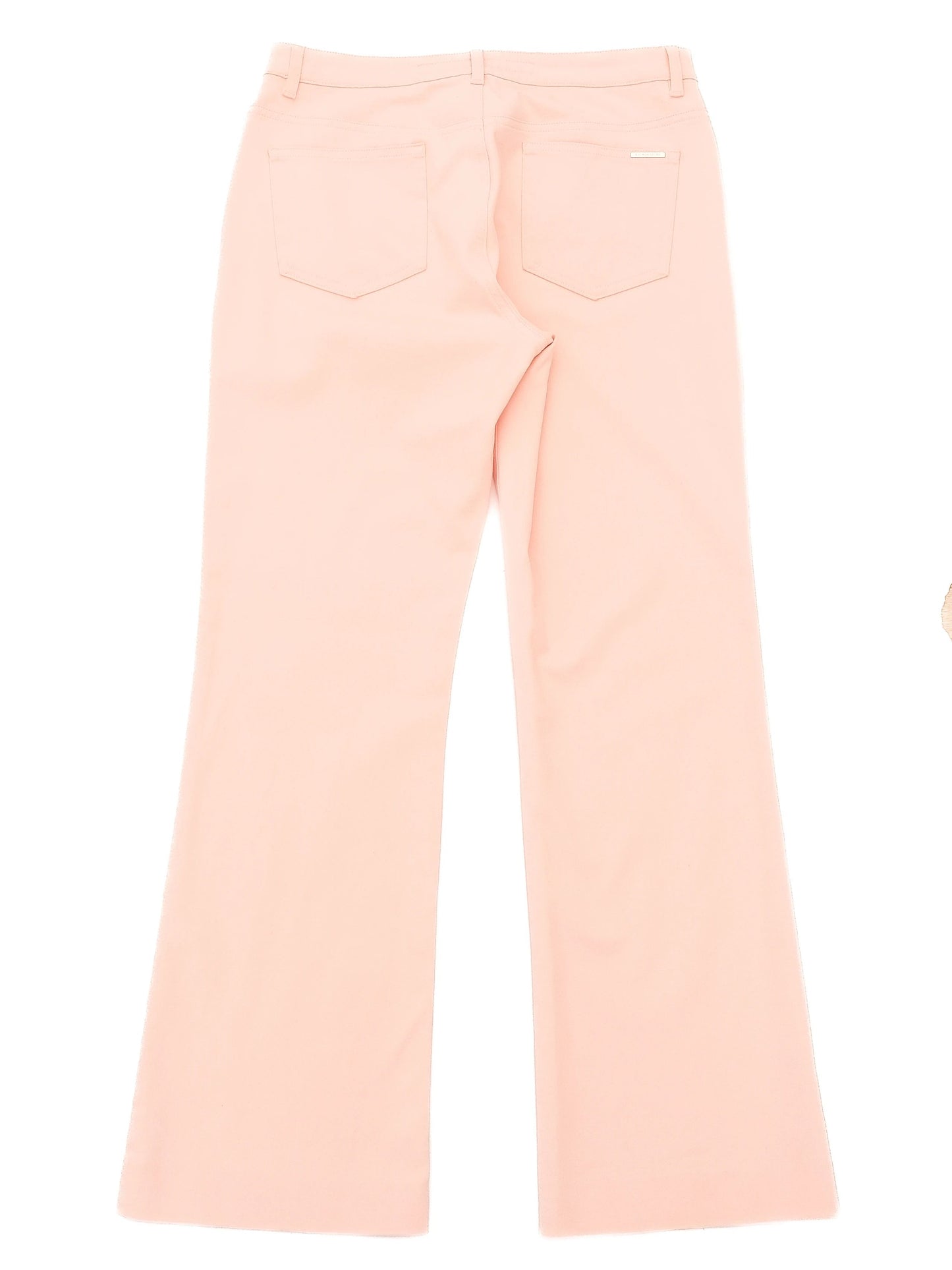 excellent escada sport pink elastane women's pants size m