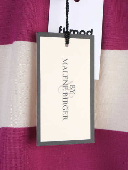 NEW By Malene Birger Blue Strapless Dress Size S with Belt