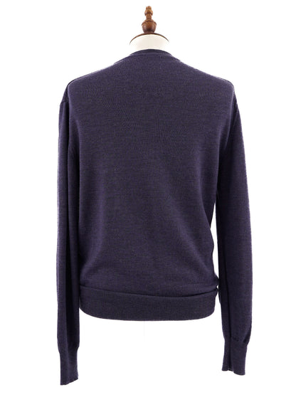 Excellent Vivienne Westwood Men's Blue Wool Sweater Size L