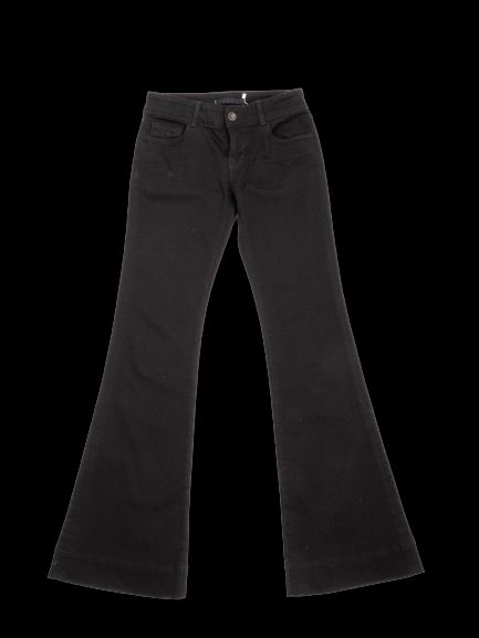 excellent j brand black flared denim jeans size s women