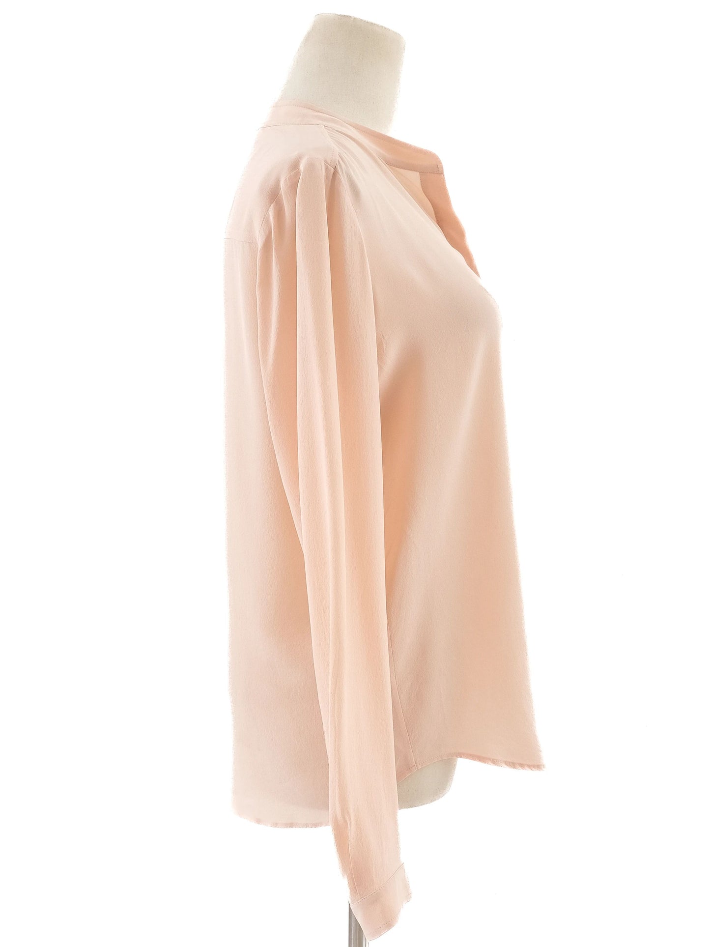excellent stella mccartney pink silk blouse size xs