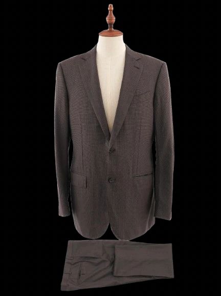 perfect ermenegildo zegna gray wool suit jacket size m