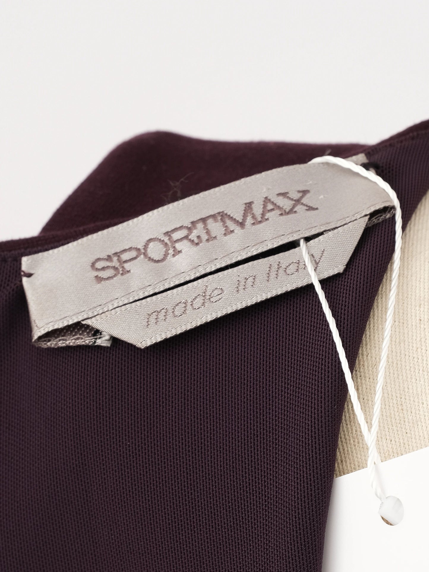sportmax purple sleeveless dress size l excellent condition