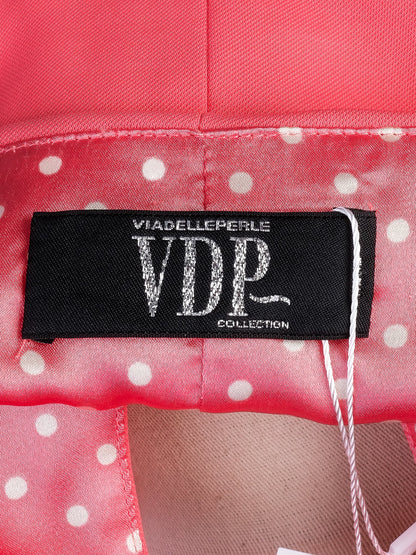 Excellent VDP Pink Sleeveless Dress Size L with Pockets & Details