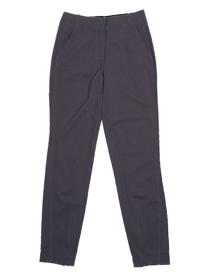 Excellent Balenciaga Gray Cotton Trousers Size S for Women