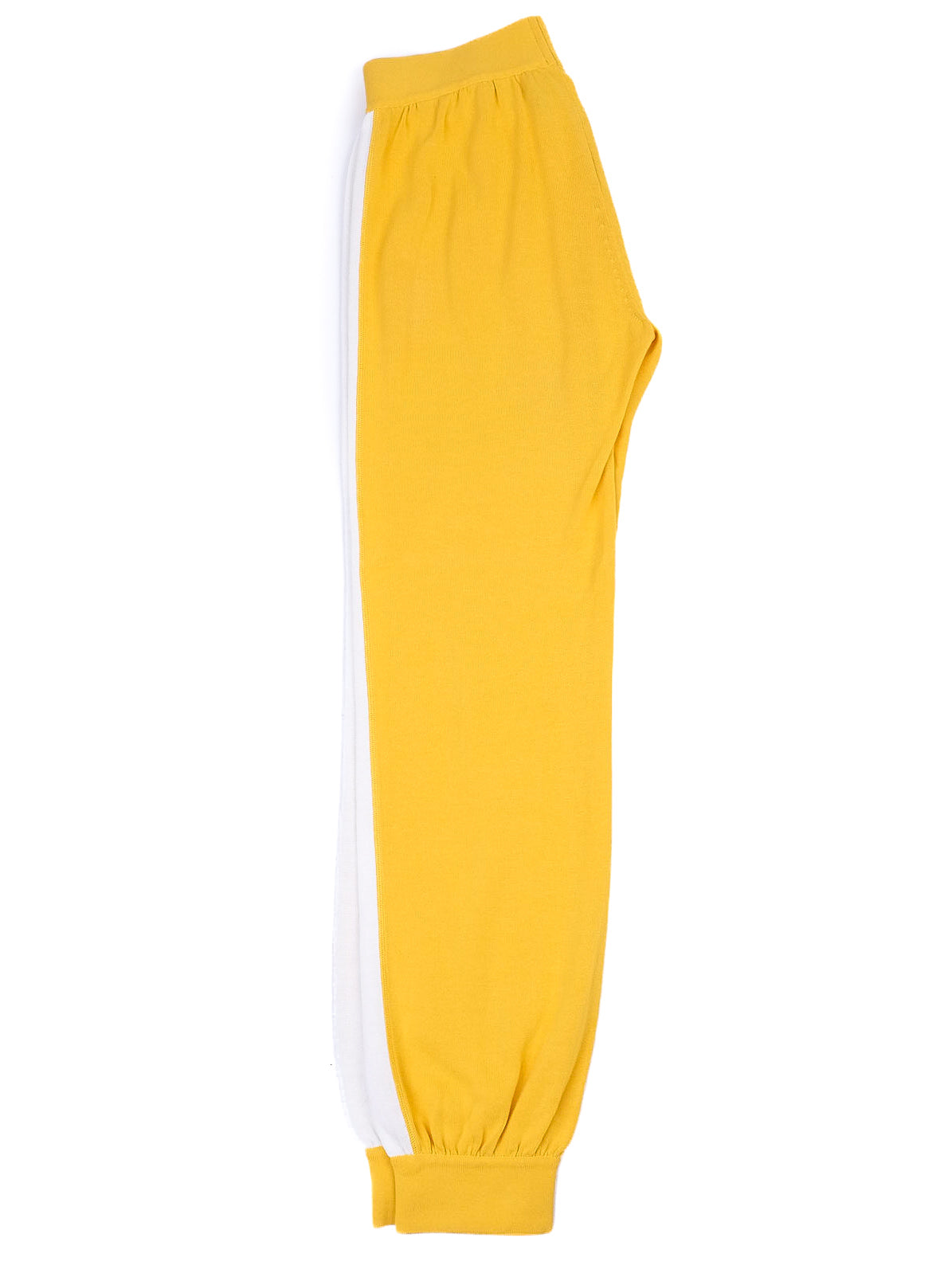 excellent fendi cotton women's yellow & white clothing set