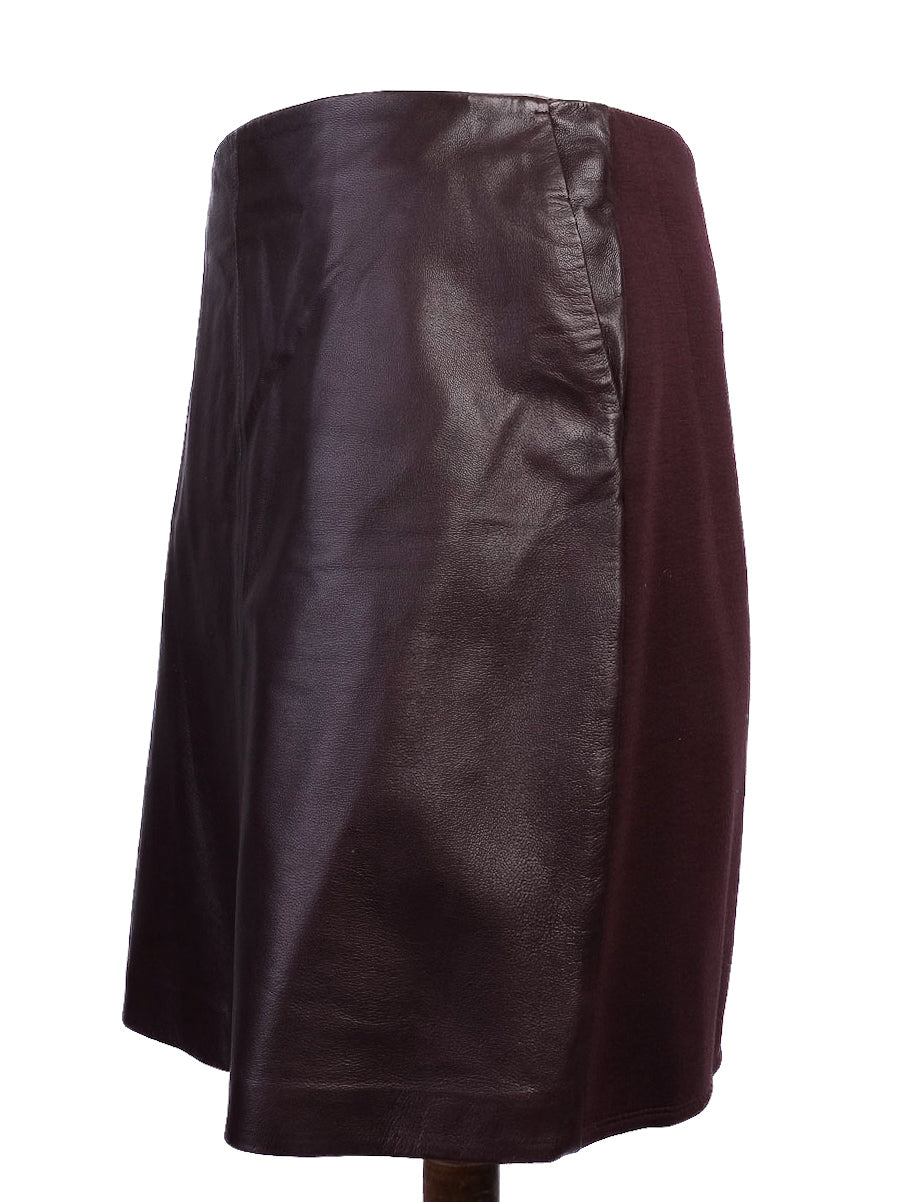 excellent weekend maxmara red viscose dress and top set size s