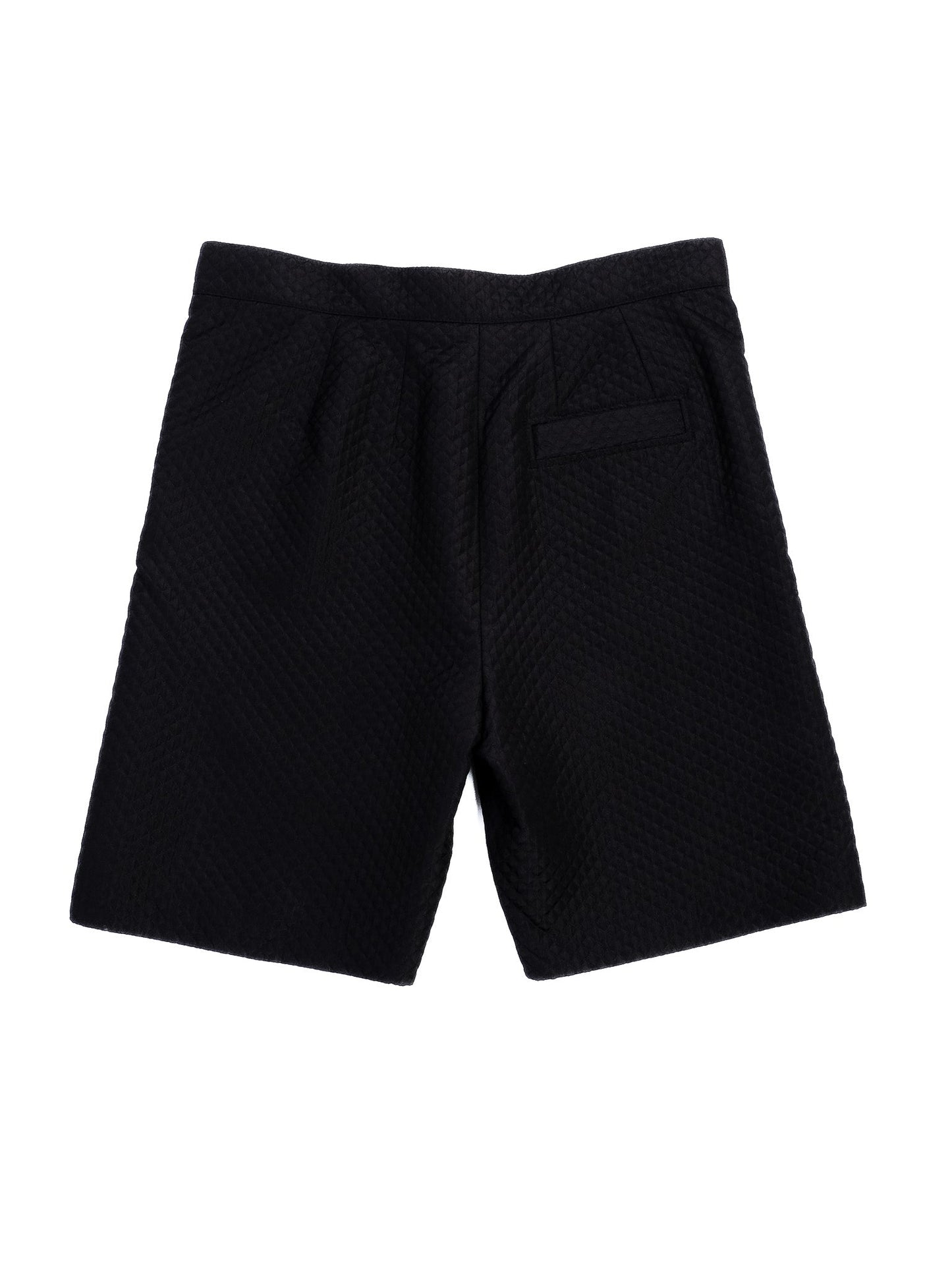 excellent dior black silk women’s shorts with drawstring size m