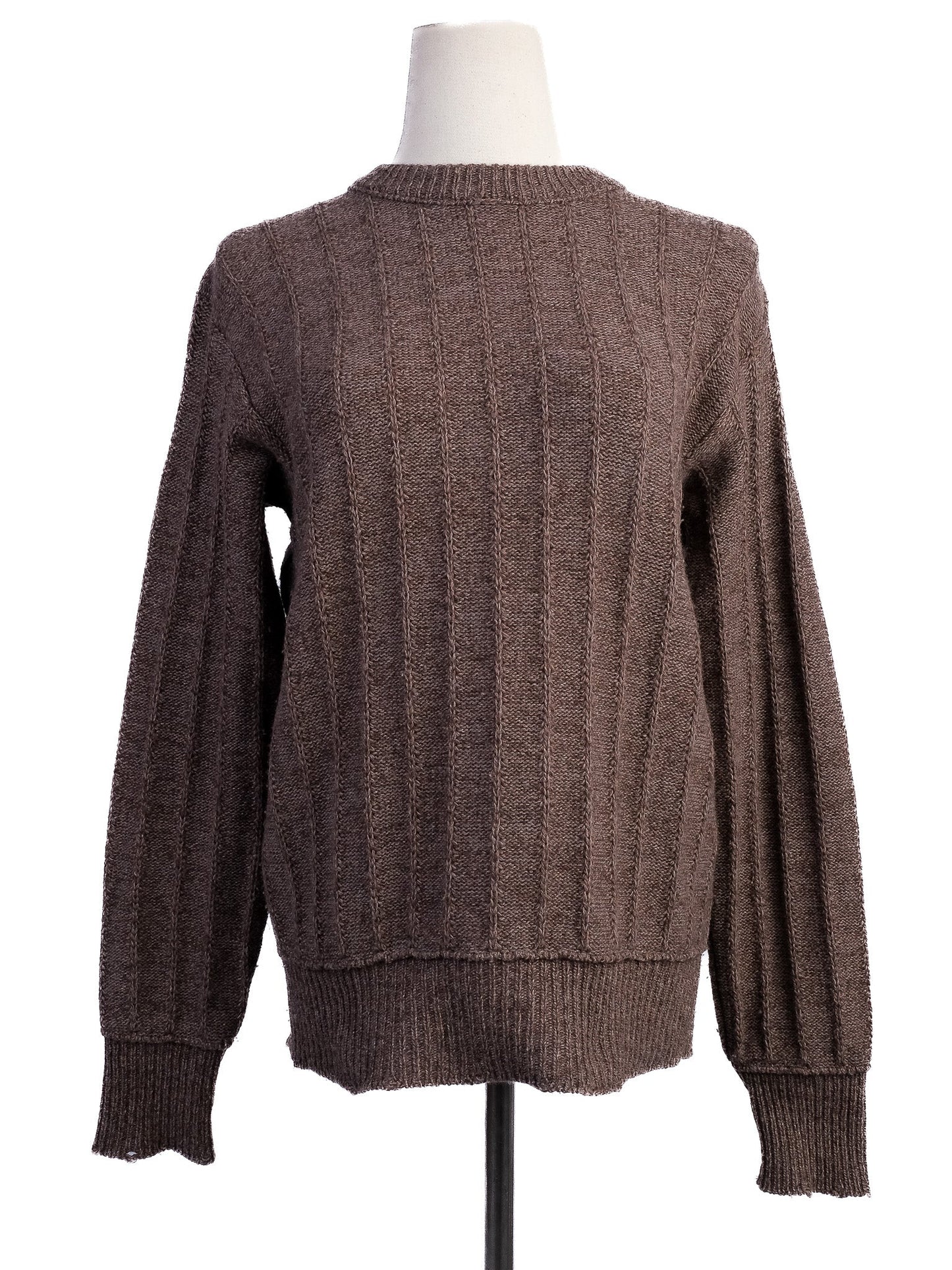 excellent dolce gabbana orange wool sweater size s