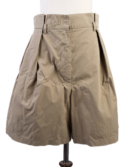 Excellent Weekend MaxMara Green Cotton Jacket & Shorts Set Size L