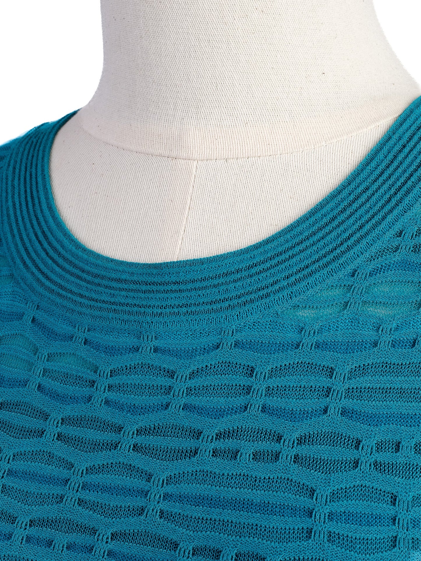 excellent missoni green viscose dress size l with long sleeves