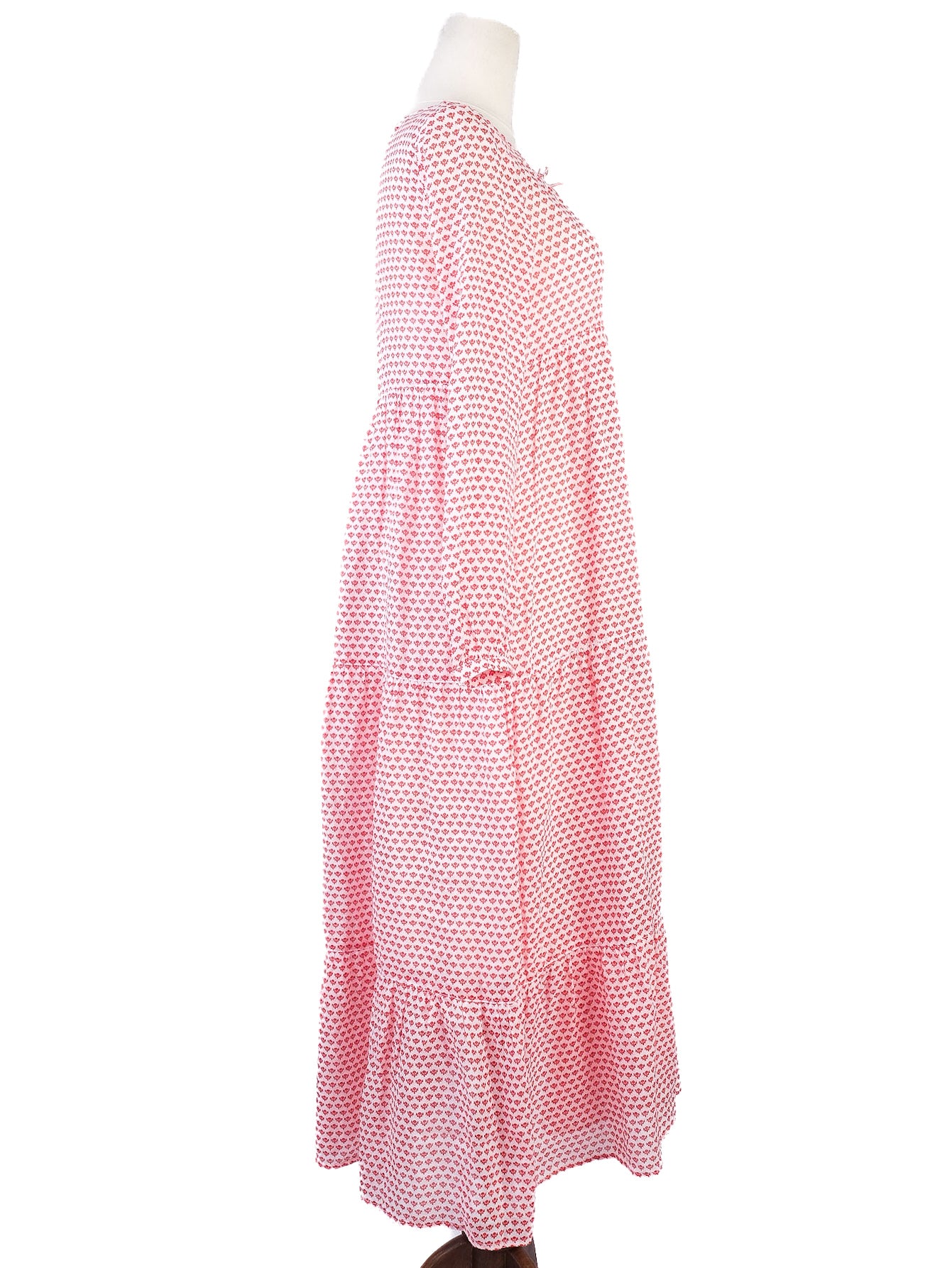 weekend maxmara excellent pink long sleeve dress xs cotton