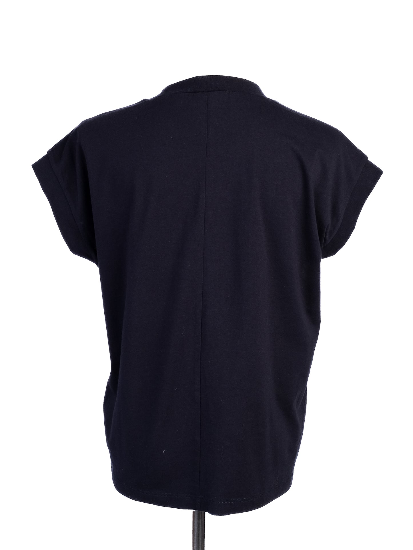 excellent armani jeans women's blue t-shirt xl with love always print