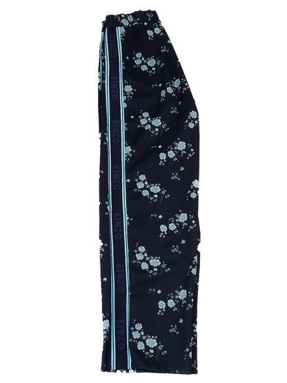 Excellent Kenzo Floral Tracksuit Dark Polyester Jacket Pants Set