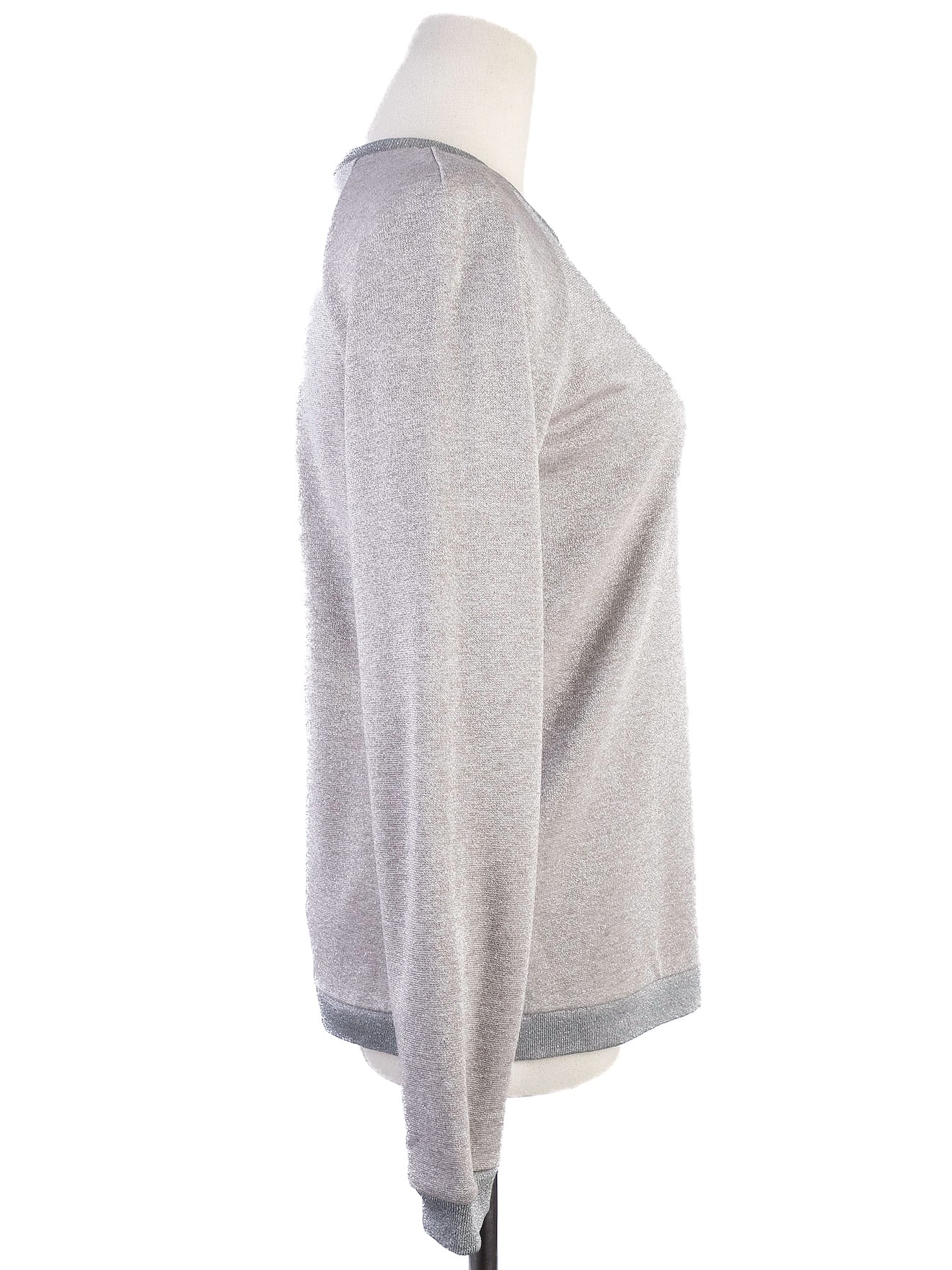 max mara gray womenõs knit top and pants set excellent condition