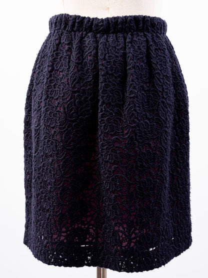 Pennyblack Black Lace Skirt XS Excellent Condition Floral Pattern