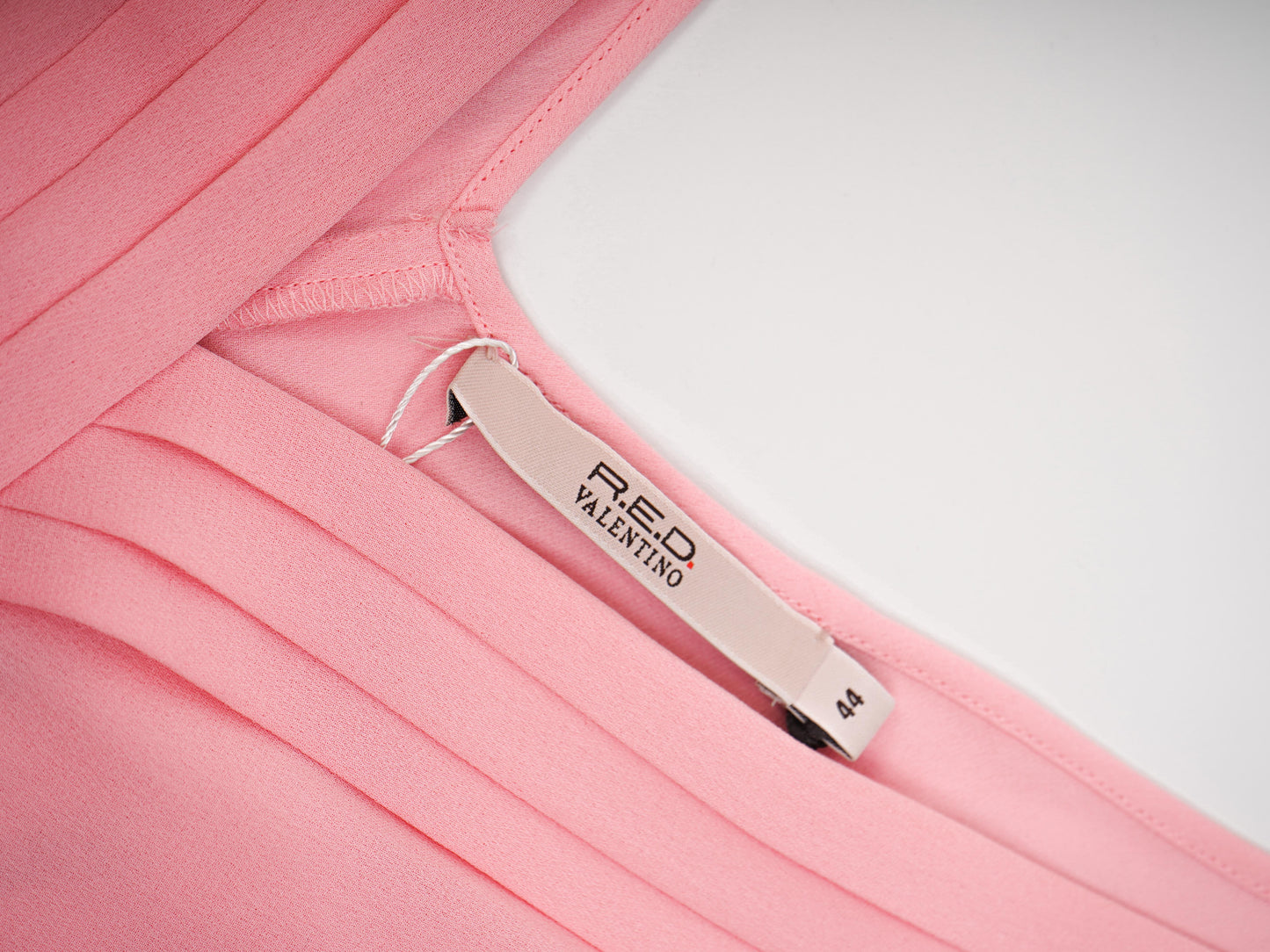 new valentino pink sleeveless blouse v-neck size m