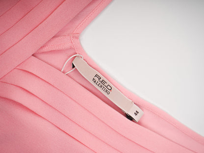 NEW Valentino Pink Sleeveless Blouse V-Neck Size M