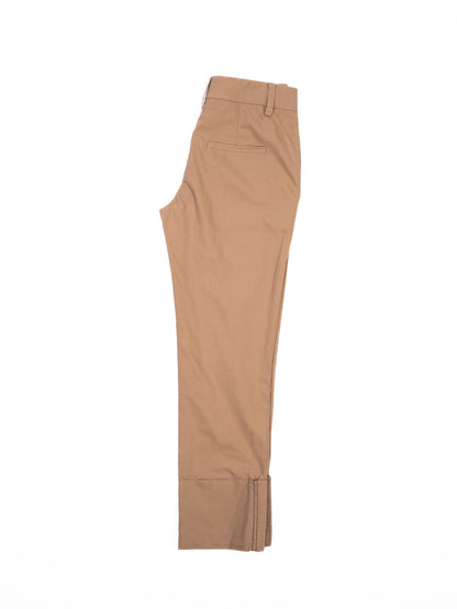 Excellent Brunello Cucinelli Orange Cotton Pants Size S