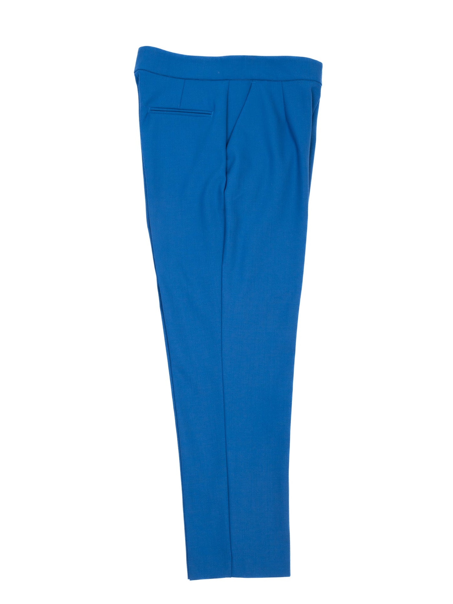 excellent pinko blue wool double-breasted suit with trousers
