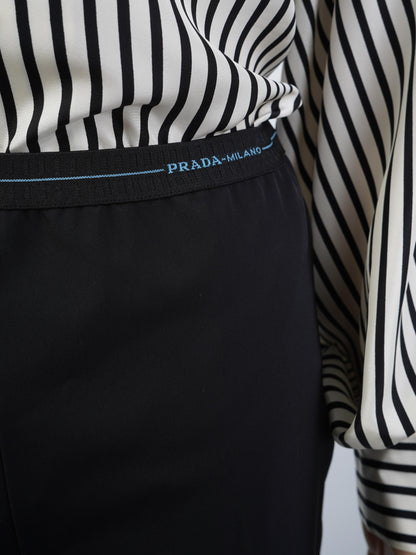 Perfect Prada Black Pants Polyester Size Not Specified