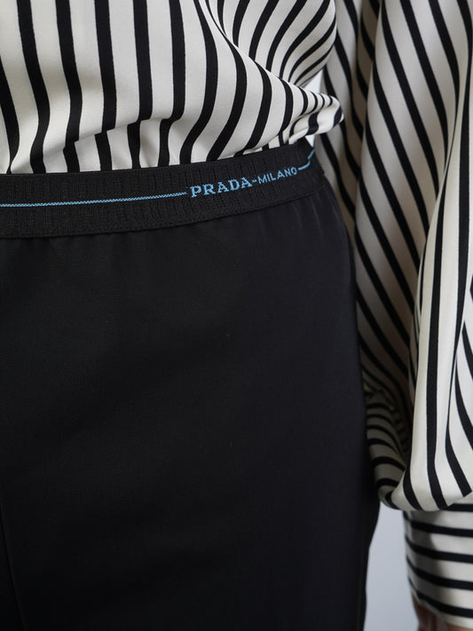 Perfect Prada Black Pants Polyester Size Not Specified