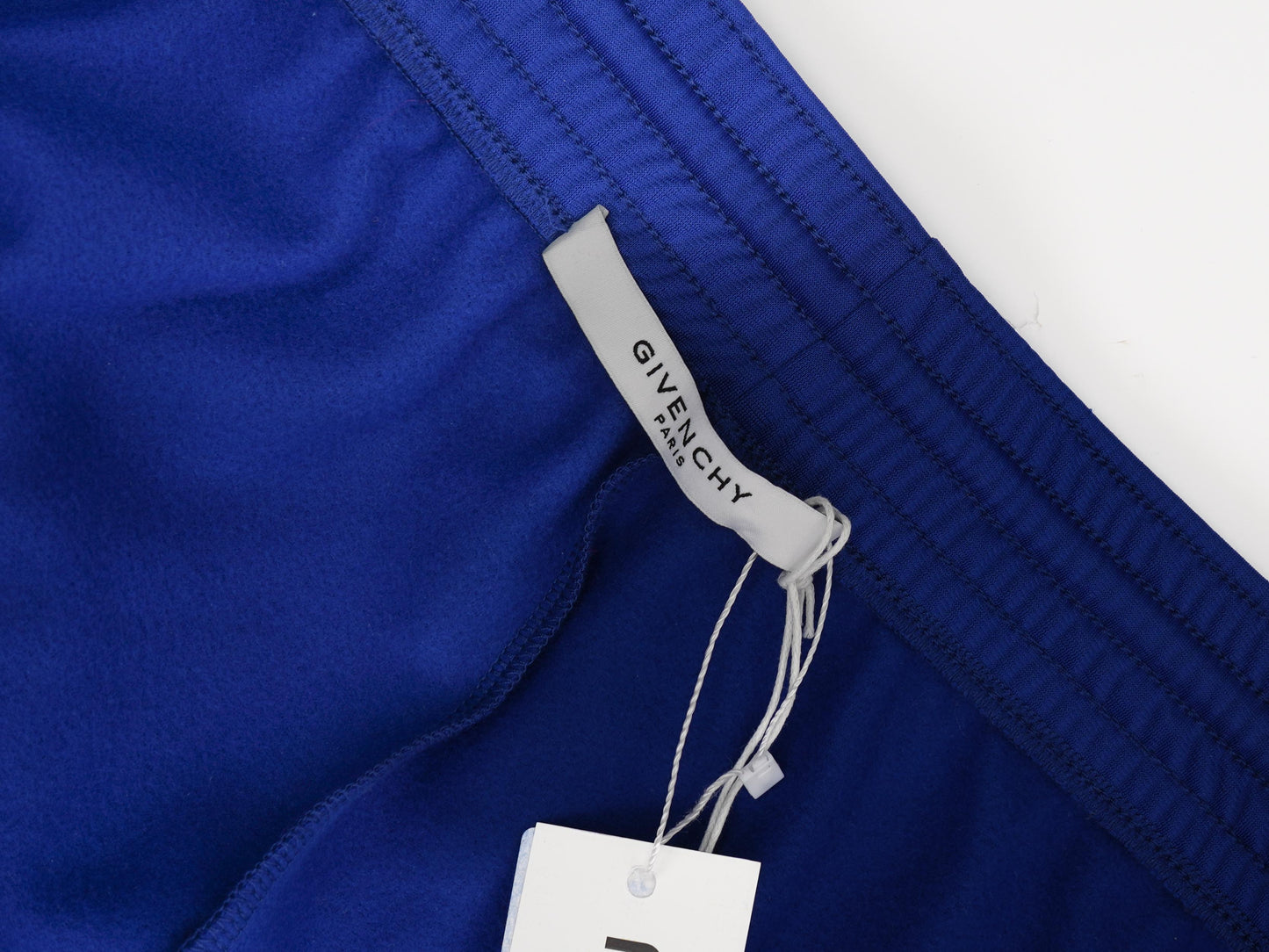 perfect givenchy blue track pants size s women's polyester
