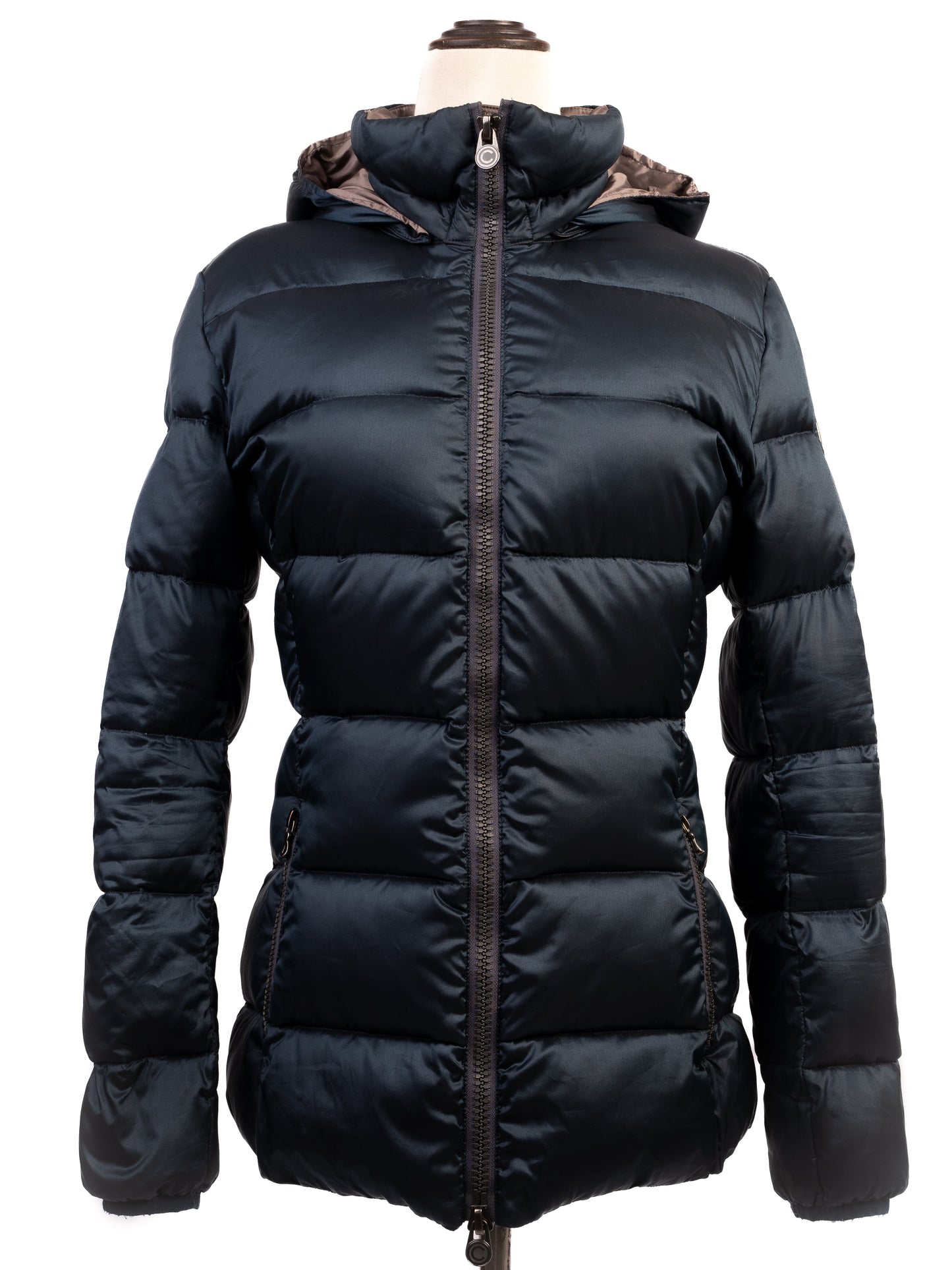 colmar women's blue puffer jacket size s excellent condition