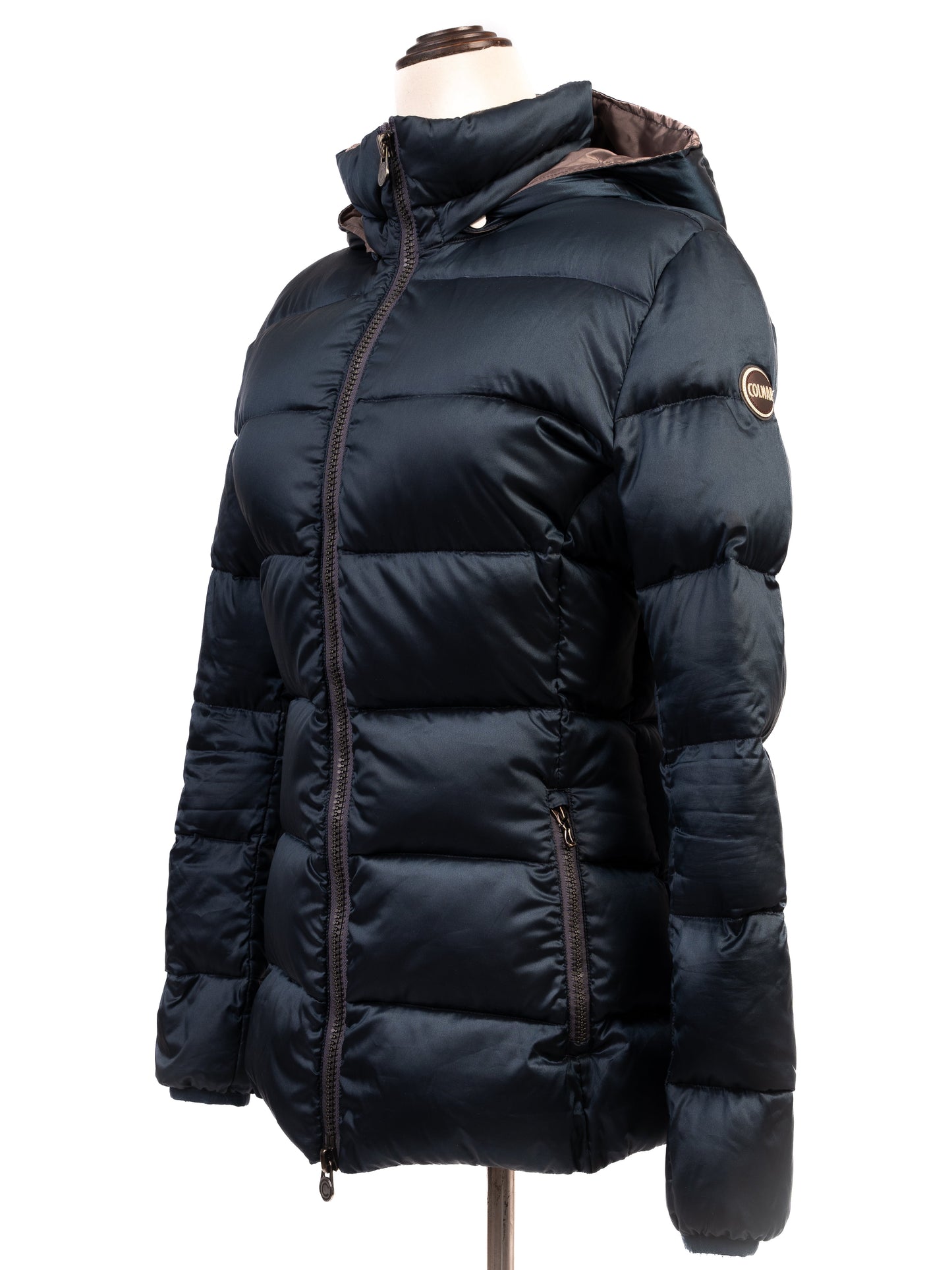 colmar women's blue puffer jacket size s excellent condition